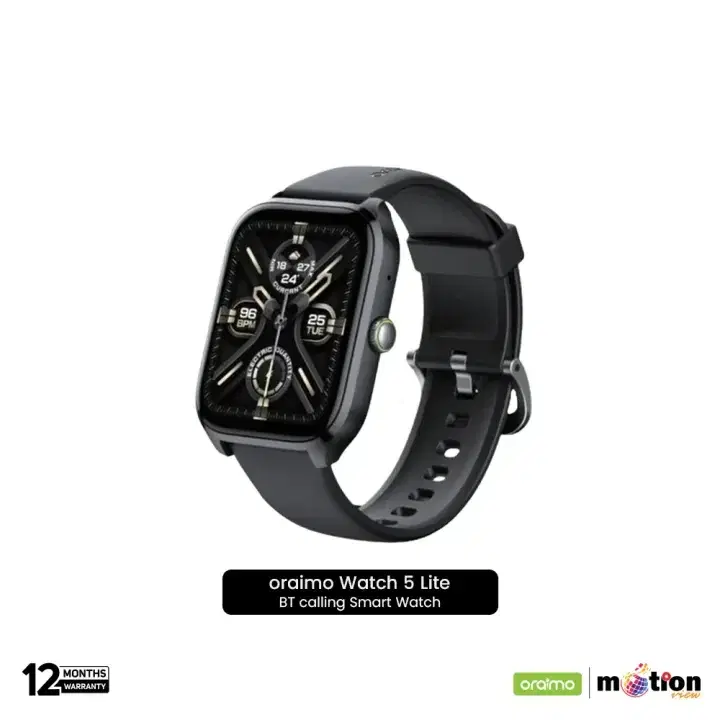 Oraimo Watch 5 Lite BT calling Smart Watch - Image 2