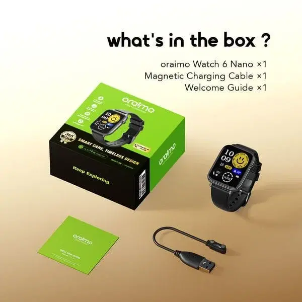 Oraimo Watch 5 Lite BT calling Smart Watch - Image 4