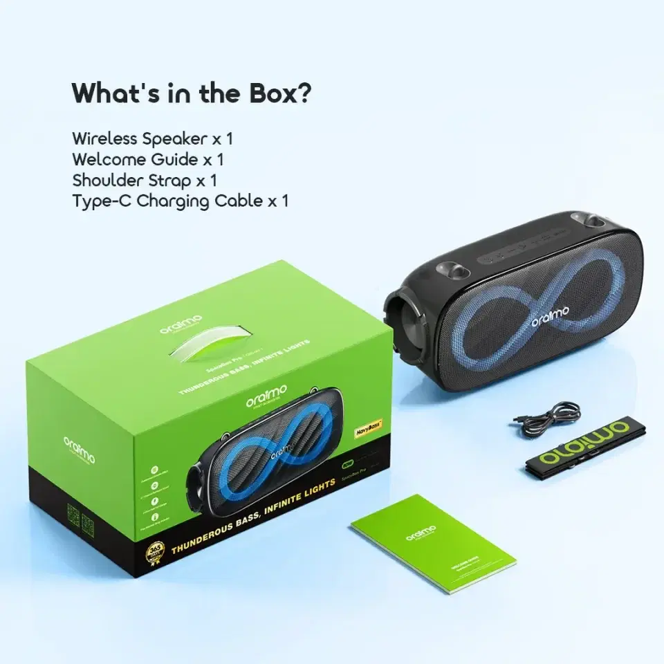 Oraimo OBS-682 Space Box Pro Wireless Speaker - Image 6