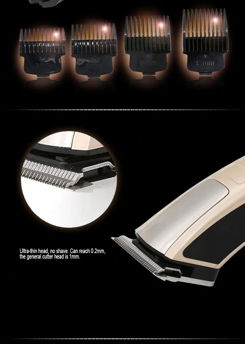 Kemei KM-5017 Hair Clipper/Beard Trimmer. - Image 6