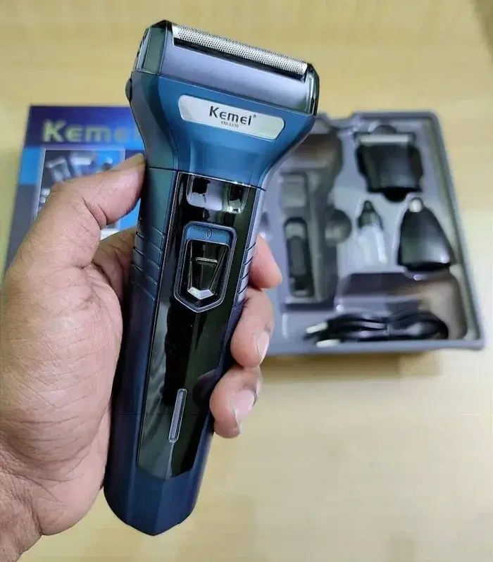 Kemei KM-6330 3 in 1 Professional Hair Trimmer Super Grooming Kit Shaver Clipper Nose Trimmer. - Image 2
